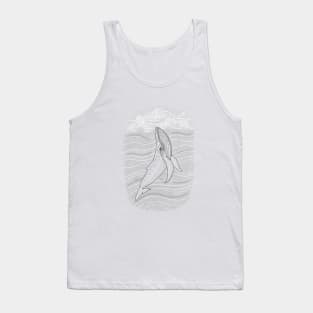 Whale spirit animal Tank Top